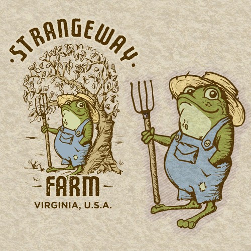 Logo for farm. Not used. For custom and sale