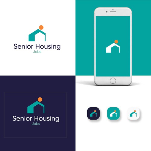 incorporate in the logo Senior Housing Jobs