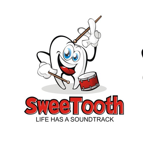 Create a winning design for a drummer/dentist
