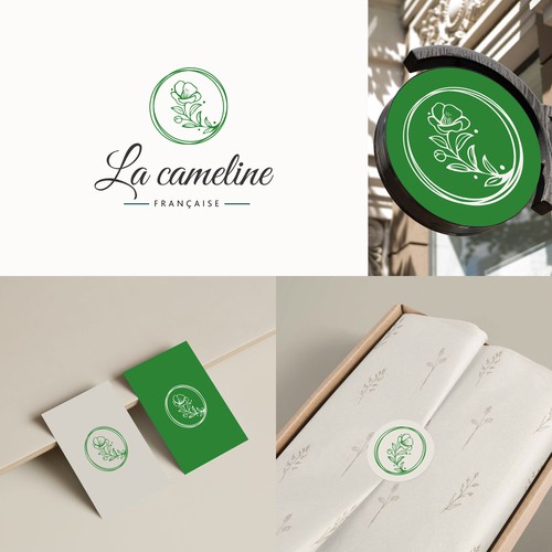 Logo design La cameline