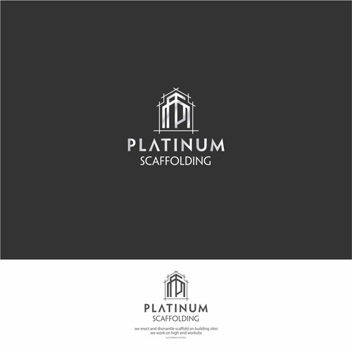 Logo Concept for Platinum Scaffolding