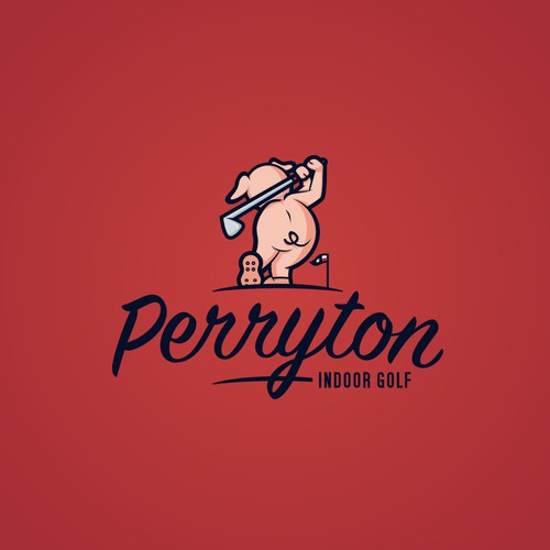 New Logo for Perryton Indoor Golf Facility or P.I.G.