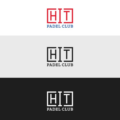 Logo for Hit Padel Club, which is for Padel tennis courts