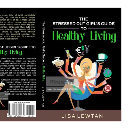 Create a book cover geared towards women that that is hip, cool, and has a bit of attitude