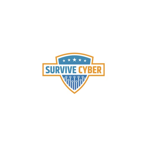 Survive Cyber Logo Design