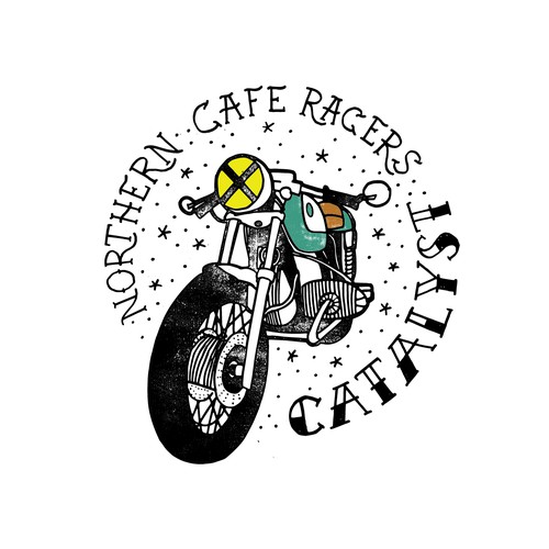 Create design for custom Cafe Racer builder with an youthful feel for Northern Cafe Racers