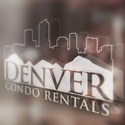 Denver Condo Rentals Logo design.