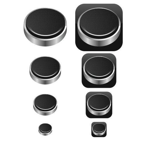 New icon or button design wanted for Black Button