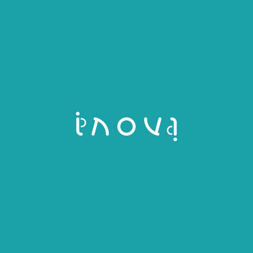 Ambigram logo for innovative furniture: Inova