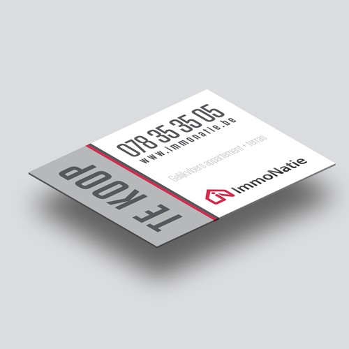 Fresh and readable real-estate Signage