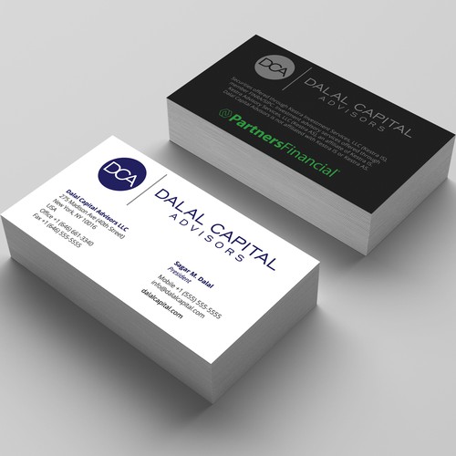 Business card concept