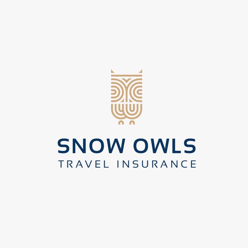 Concept logo Snow Owls