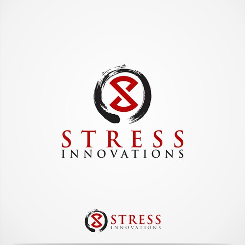 Create a simple modern logo for Stress Innovations