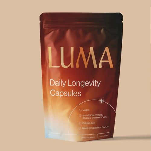 Supplement Packaging design