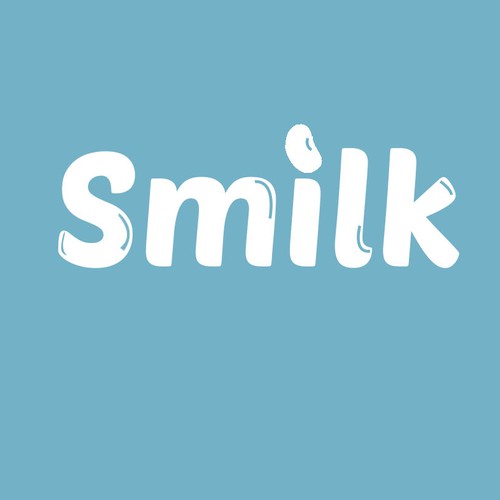 Logo Design for Soy Milk Brand Smilk