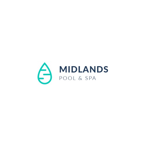 Logo Concept | Midlands Pool & Spa