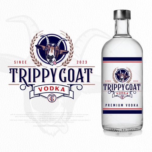 New Vodka Brand Logo Design