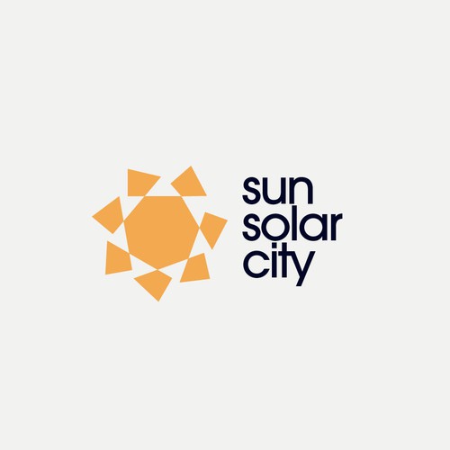 sun solar city logo