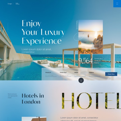 Website Design for Hotel Booking