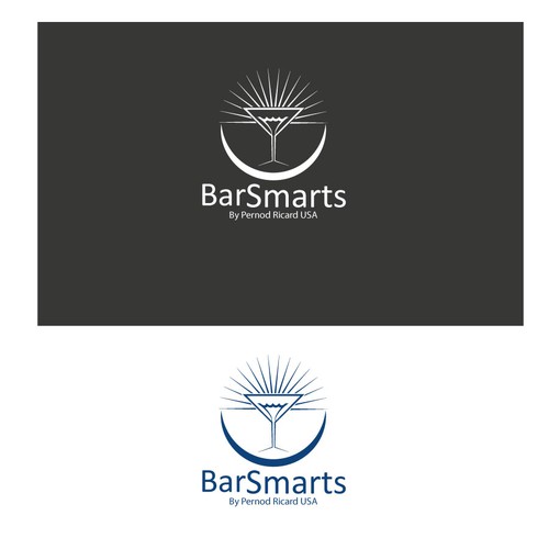 Create a winning logo design for BarSmarts, an online bartender education and certification program.