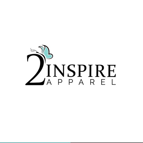 Classy logo for fitness apparel line.