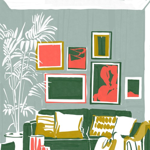 Illustration for Interior / Architecture