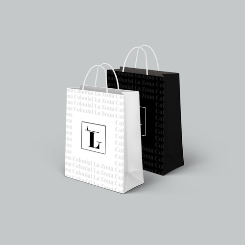 Logo display on the bags