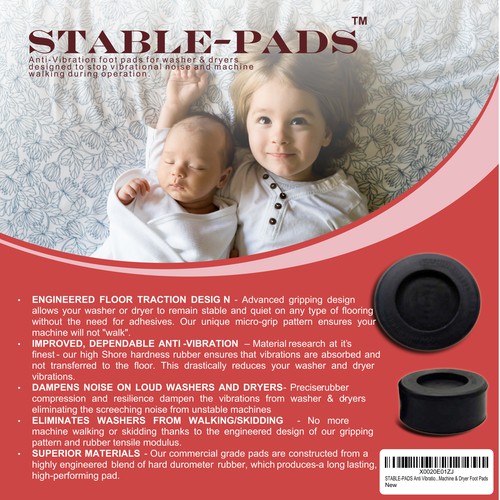 Product Label for STABLE-PADS