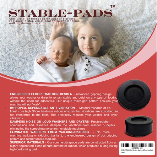 Product Label for STABLE-PADS