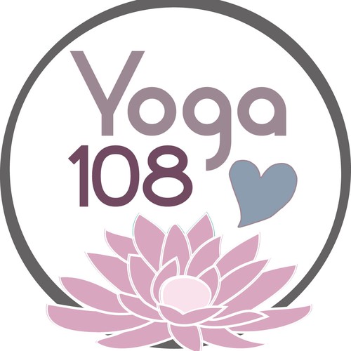 Yoga Logo Lotus And Heart
