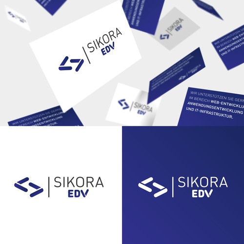 Starkes Logokonzept für SIKORA EDV