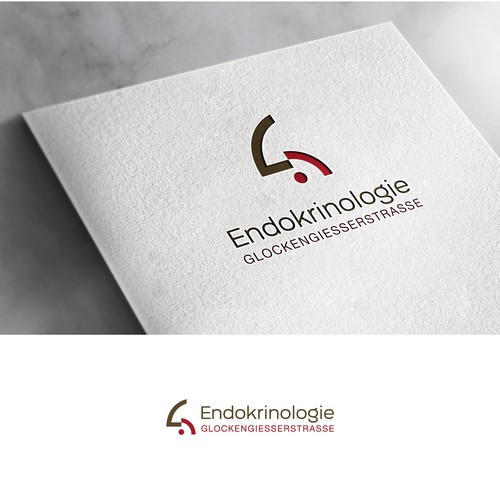 Endokrinologie Glockengießerstraße logo design