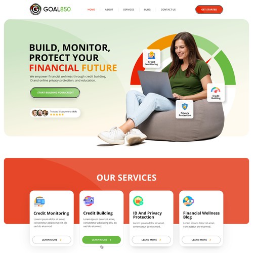 Goal 850 Wordpress Site