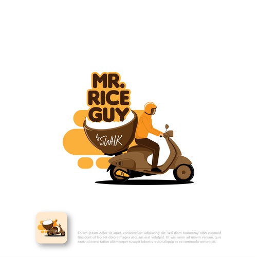 Logo for Mr. Rice Guy