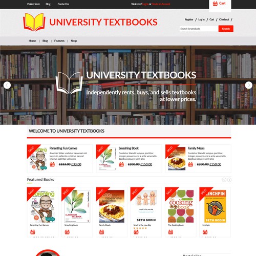 University Textbook - E-Commerce Application