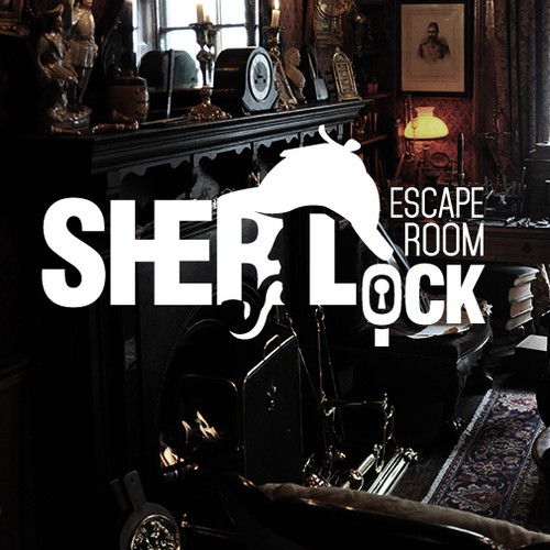Sherlock escape room logo