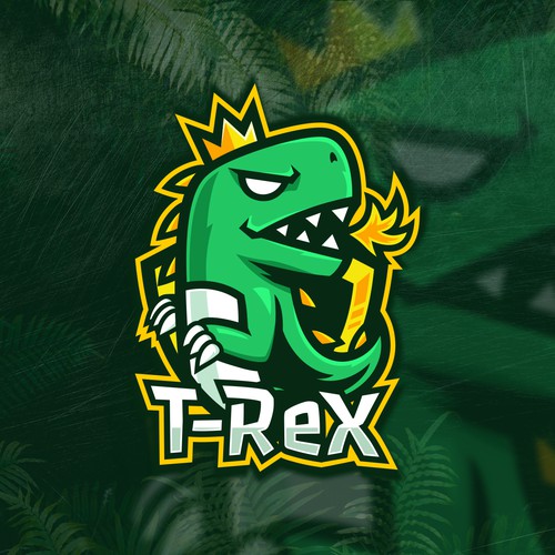 T-rex Logo Design