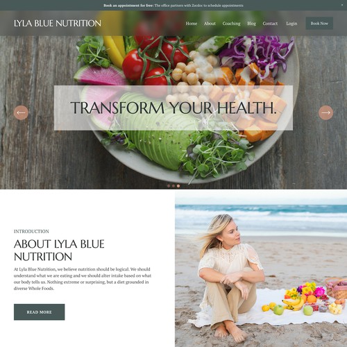 Lyla Blue Nutrition Design