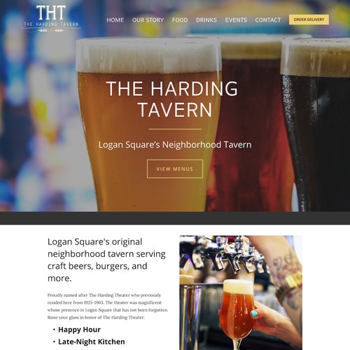 The Harding Tavern's Design