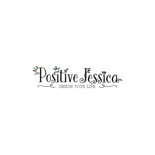 Logo Design for a blog - POSITIVE JESSICA