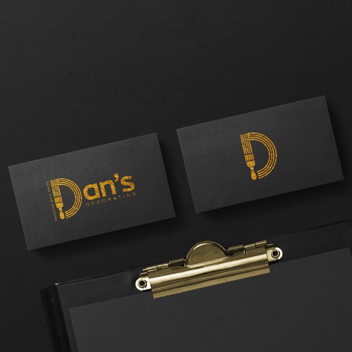 Logo design for a painting and decorating company