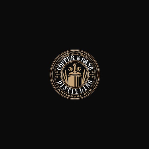 Copper and Cane logo design