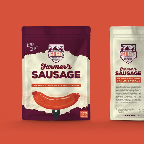 Packaging for Sausage.