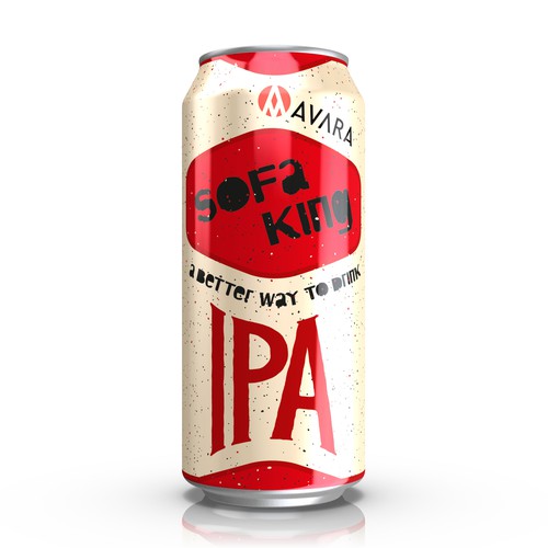 Create a Tall Boy Label for a new IPA