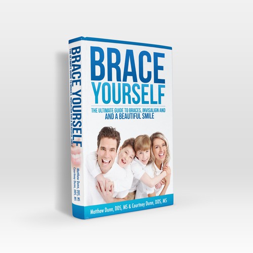 Create a captivating cover for our upcoming book about orthodontics.