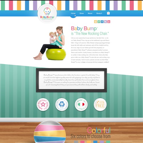 Baby Product Website