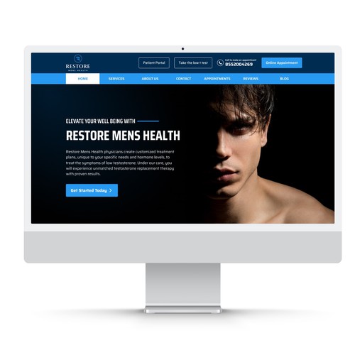 Men's health website