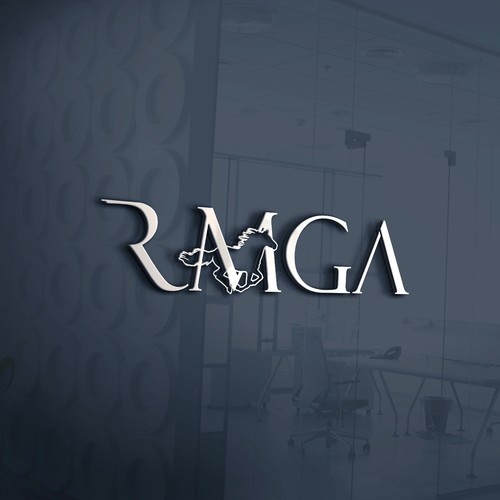 RMGA logo design
