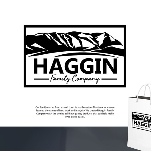 Haggin logo design