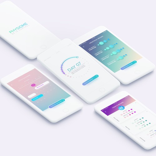 Ui/UX for a menstrual cycle app